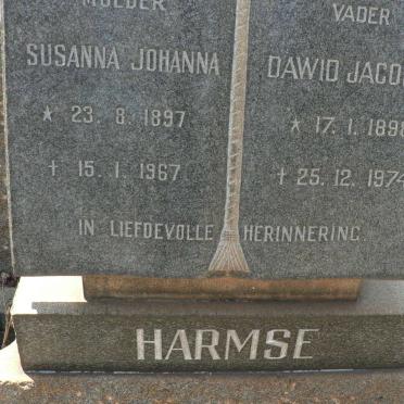 HARMSE Dawid Jacobus 1898-1974 &amp; Susanna Johanna 1897-1967