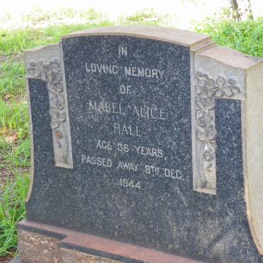 HALL Mabel Alice -1944
