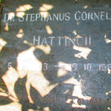 HATTINGH Stephanus Cornelius 1903-1965