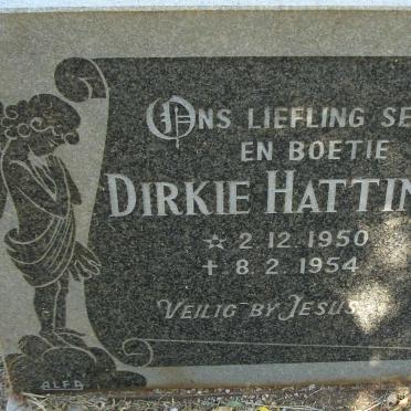 HATTINGH Dirkie 1950-1954