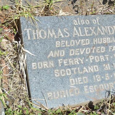 HAY Thomas Alexander 1895-1981