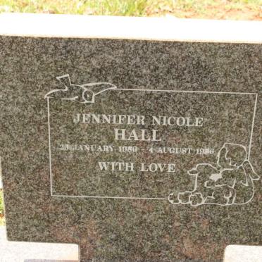 HALL Jennifer Nicole 1986-1986