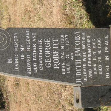 HAWCROFT George Robert 1901-1973 &amp; Judith Jacoba 1906-1986