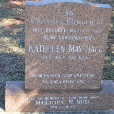 HALE Kathleen May -1982 :: MUIR Marjorie M. -1983