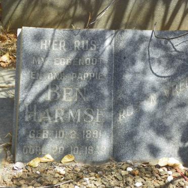 HARMSE Ben 1891-1949