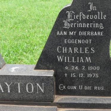 HAYTON Charles William 1900-1975
