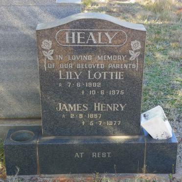 HEALY James Henry 1897-1977 &amp; Lily Lottie 1902-1975
