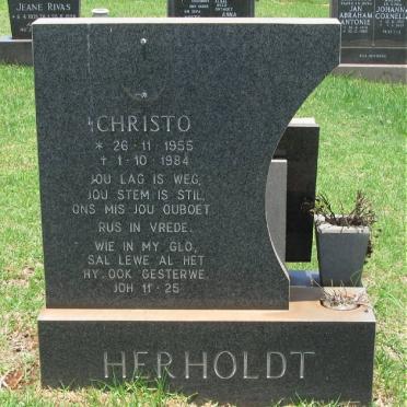 HERHOLDT Christo 1955-1984