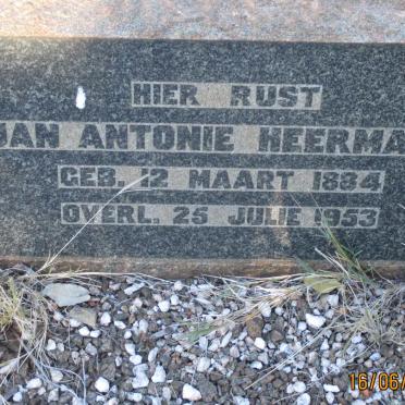HEERMANS Jan Antonie 1884-1953