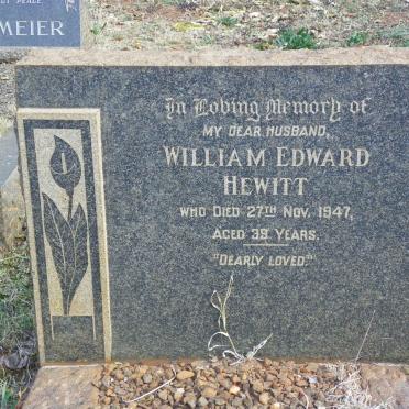 HEWITT William Edward -1947