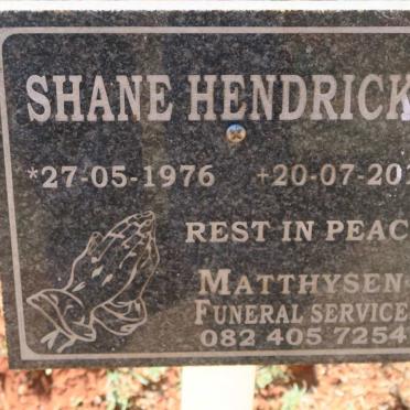 HENDRICKS Shane 1976-2018