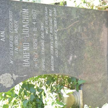 HEFER Barend Joachim 1926-1967