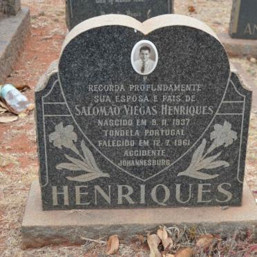 HENRIQUES Salomao Viegas 1937-1961