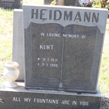 HEIDMANN Kurt 1971-1988