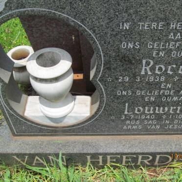 HEERDEN Rocco, van 1938-1988 &amp; Louwrine 1940-1990