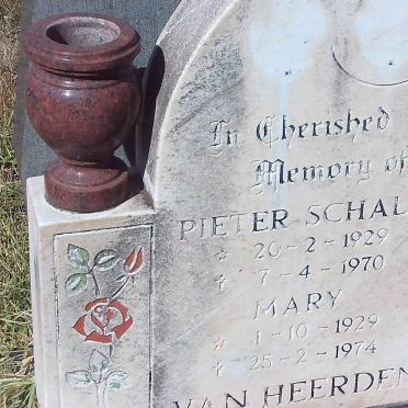 HEERDEN Pieter Schalk, van 1929-1970 &amp; Mary 1929-1974