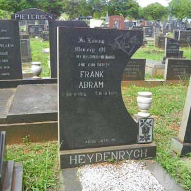 HEYDENRYCH Frank Abram 1914-1975