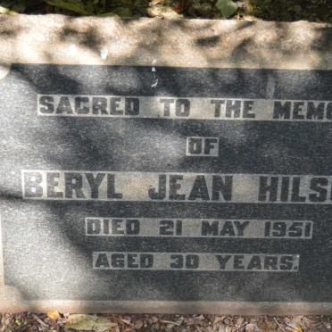 HILSON Beryl Jean -1951