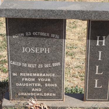 HILL Joseph 1936-2005 :: STOLTENKAMP Desiree Ingrid 1958-2013