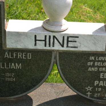 HINE Alfred William 1912-1984 &amp; Elsie Pauline 1917-2008