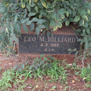 HILLIARD Leo M. -1963