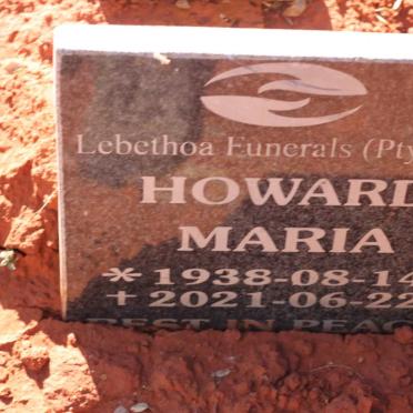 HOWARD Maria 1938-2021