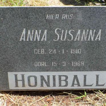 HONIBALL Anna Susanna 1910-1969