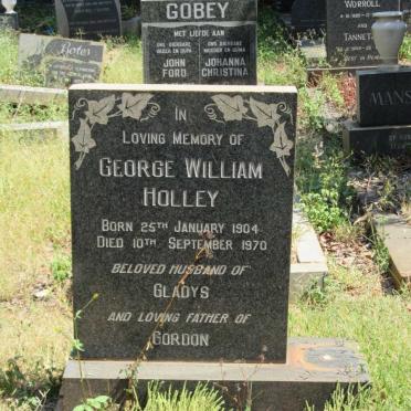 HOLLEY George William 1904-1970