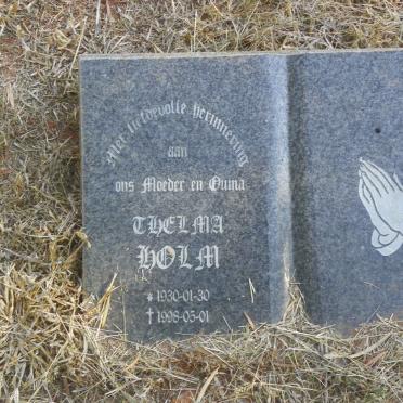 HOLM Thelma 1930-1998