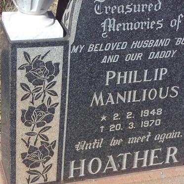 HOATHER Phillip Manilious 1948-1970