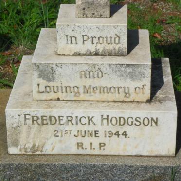 HODGSON Frederick -1944