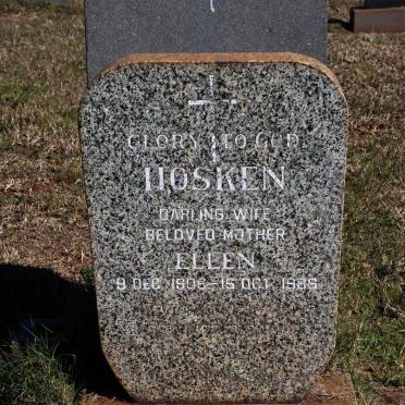 HOSKEN Ellen 1906-1986