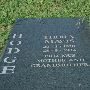 HODGE Thora Mavis 1928-1984