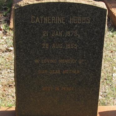 HOBBS Catherine 1879-1955