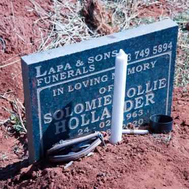 HOLLANDER Solomie Dollie 1963-2020