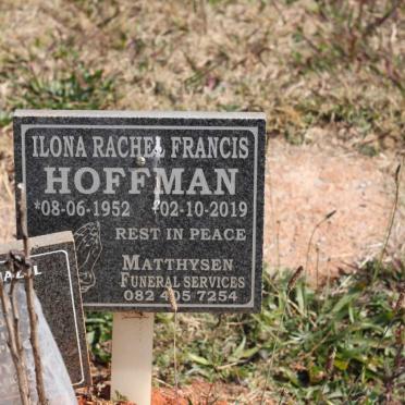HOFFMAN Ilona Rachel Francis 1952-2019