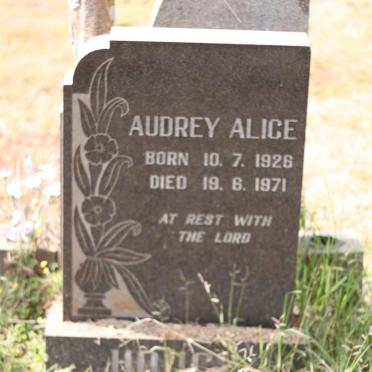 HOUGH Audrey Alice 1926-1971
