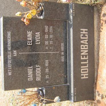 HOLLENBACH Daniel Rudolf 1939- &amp;  Elaine Lydia 1940-2014