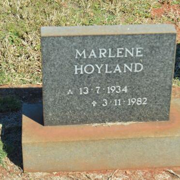 HOYLAND Marlene 1934-1982