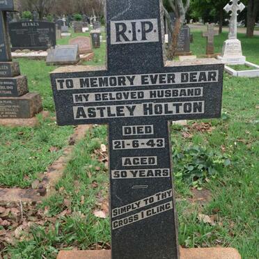 HOLTON Astley -1943 &amp; Renee 1899-1973