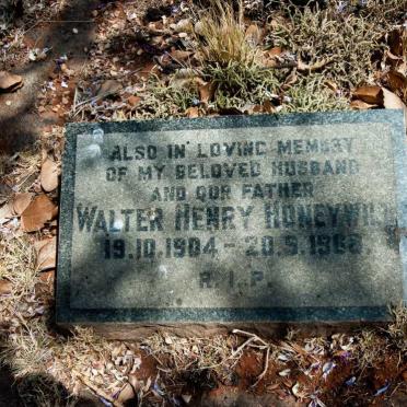HONEYWILL Walter Henry 1904-1968 :: HONEYWILL Walter Albert 1935-1958