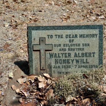 HONEYWILL Walter Henry 1904-1968 :: HONEYWILL Walter Albert 1935-1958