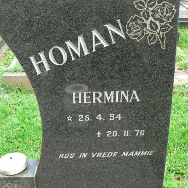 HOMAN Hermina 1894-1976