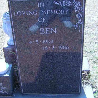 HOMAN Ben 1933-1986