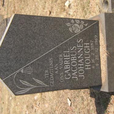 HOUGH Gabriel Jacobus Johannes 1887-1969