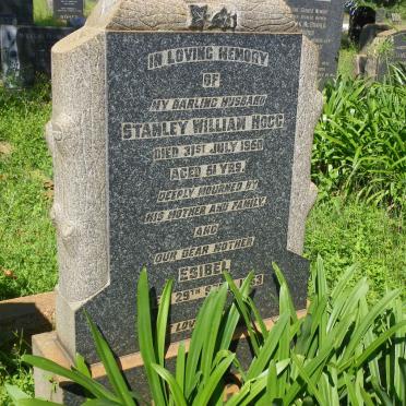 HOGG Stanley William -1950 &amp; Esibel -1953
