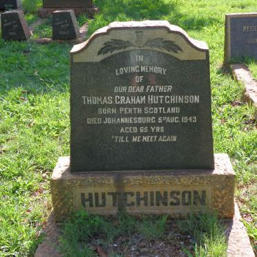HUTCHINSON Thomas Graham -1943