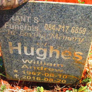 HUGHES William Andrew 1967-2016