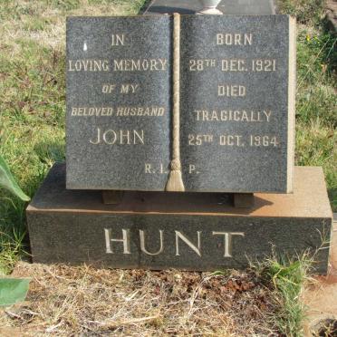 HUNT John 1921-1964