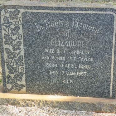 HURLEY Elizabeth 1890-1957